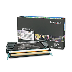 Lexmark C736H2KG Black Toner Cartridge