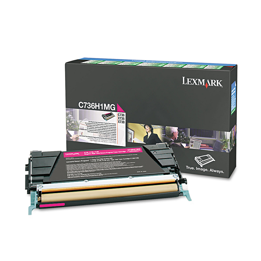 Lexmark C736H2MG Magenta Toner Cartridge
