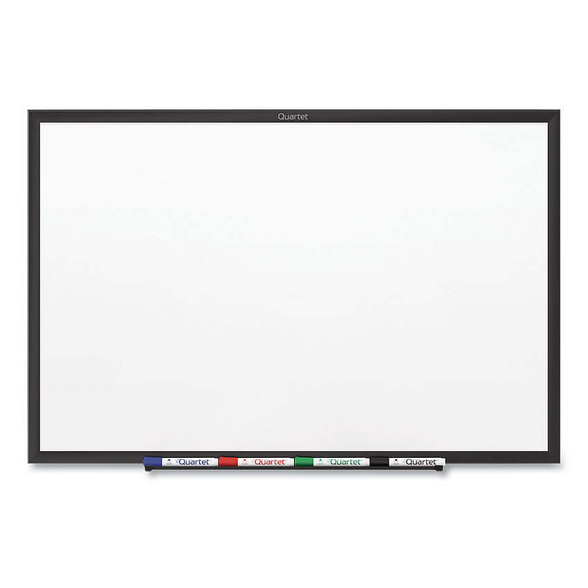 Quartet Classic Series Nano-Clean Dry Erase Board, 24 x 18, Black Aluminum Frame (SM531B)