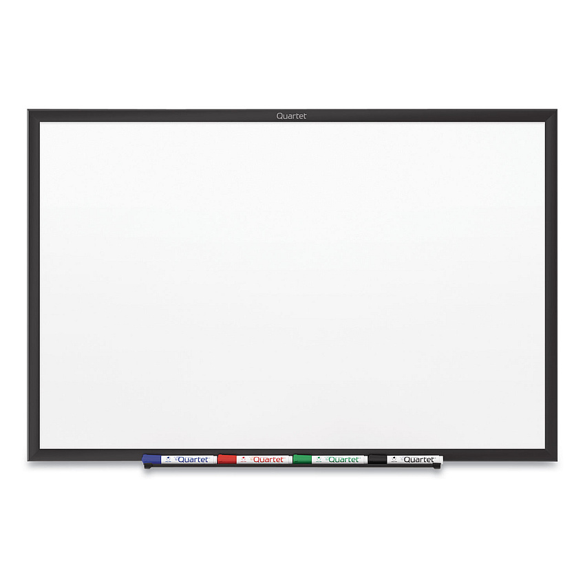 Quartet Classic Series Nano-Clean Dry Erase Board, 36 x 24, Black Aluminum Frame (SM533B)