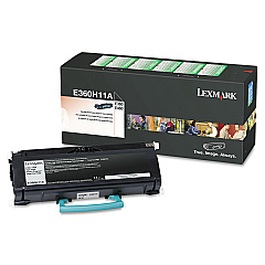 Lexmark E360H11A Black Toner Cartridge