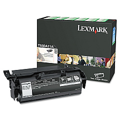 Lexmark T650A21A Black Toner Cartridge