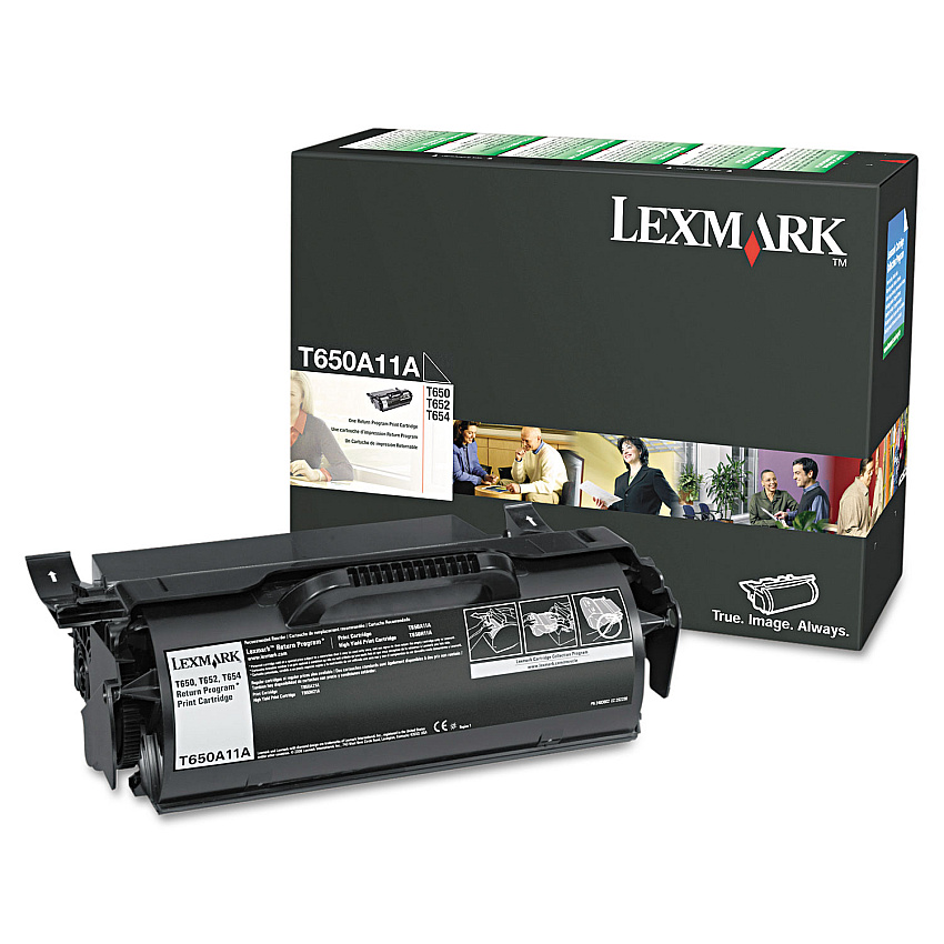Lexmark T650A11A Black Toner Cartridge
