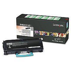 Lexmark X463H11G Black Toner Cartridge