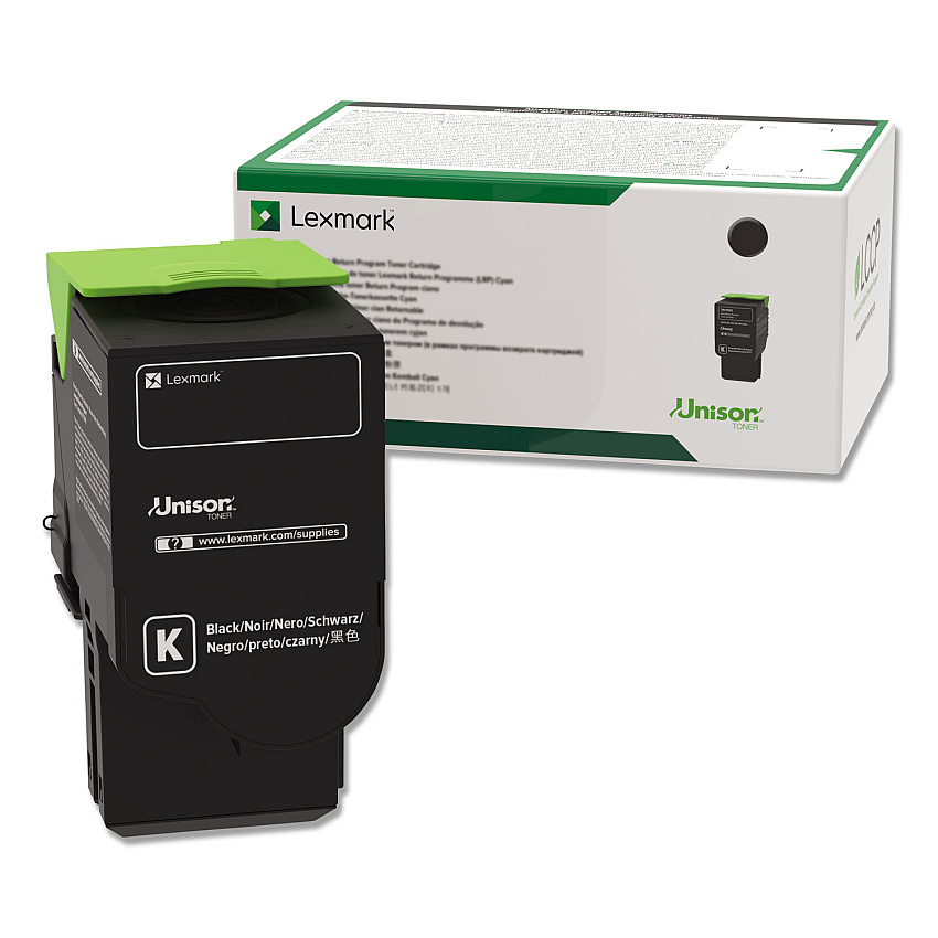 Lexmark 78C0U10 Black Toner Cartridge