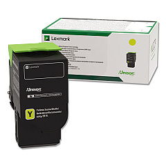 Lexmark 78C0U40 Yellow Toner Cartridge