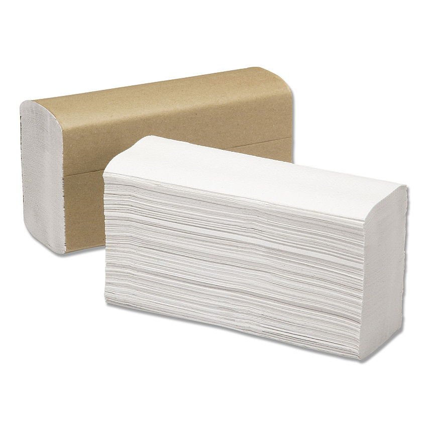 AbilityOne 8540016770076, SKILCRAFT, Multi-Fold Paper Towel, 9.25 x 3, White, 250/Bundle, 16 Bundles/Box