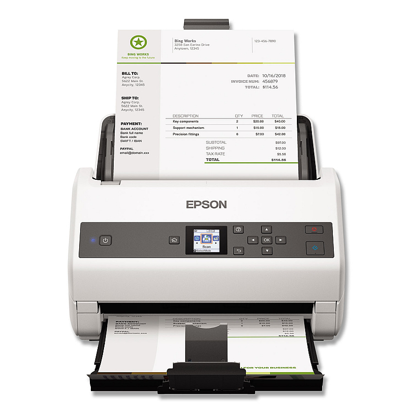 Epson DS-870 Color Workgroup Document Scanner