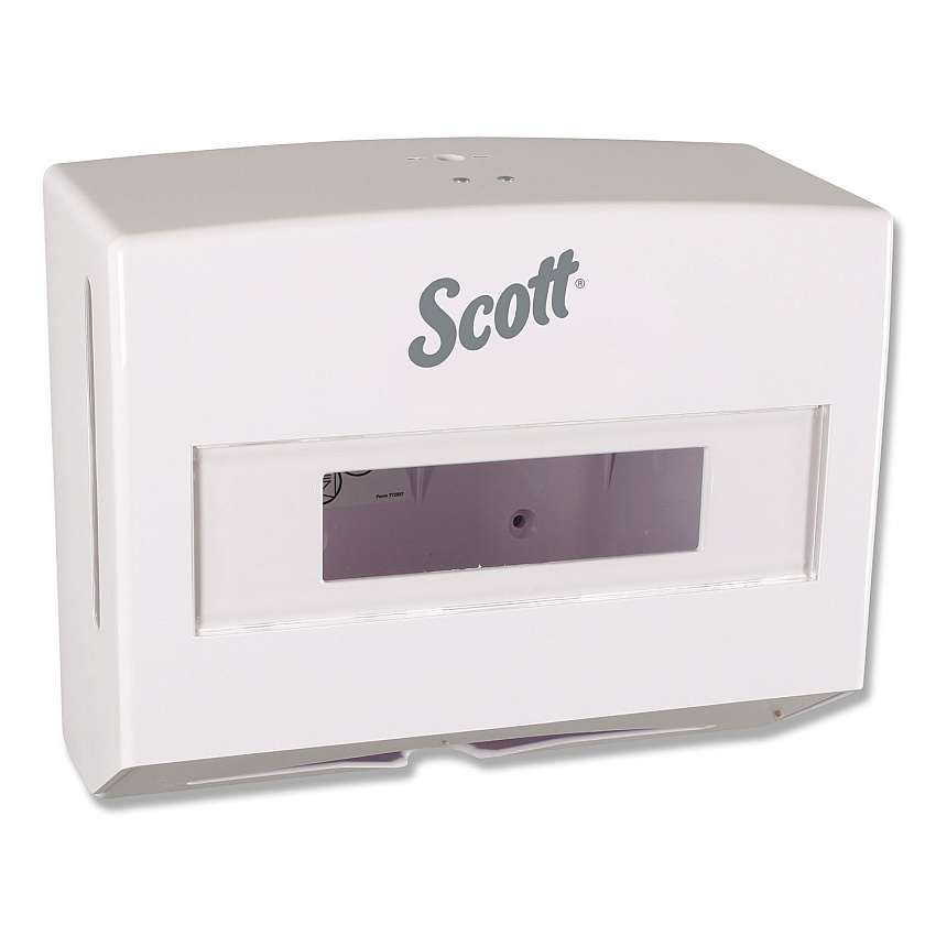Scottfold Folded Towel Dispenser, 10.75 x 4.75 x 9, White (09214)