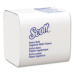 Scott Control Hygienic Bath Tissue, Septic Safe, 2-Ply, White, 250/Pack, 36 Packs/Carton (48280)