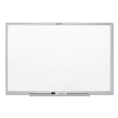 Quartet Classic Series Total Erase Dry Erase Board, 72 x 48, Silver Aluminum Frame (S537)
