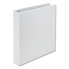 Samsill Earth's Choice Biobased D-Ring View Binder, 3 Rings, 1.5" Capacity, 11 x 8.5, White (16957)