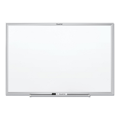 Quartet Classic Series Total Erase Dry Erase Board, 24 x 18, Silver Aluminum Frame (S531)