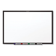 Quartet Classic Series Total Erase Dry Erase Board, 60 x 36, White Surface, Black Frame (S535B)