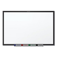 Quartet Classic Series Total Erase Dry Erase Board, 72 x 48, White Surface, Black Frame (S537B)