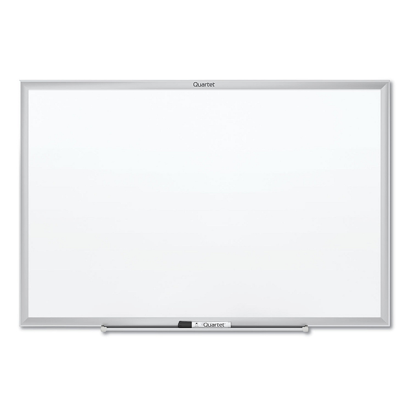 Quartet Classic Series Total Erase Dry Erase Board, 60 x 36, Silver Aluminum Frame (S535)