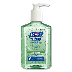 AbilityOne 8520015223887, PURELL Liquid Hand Sanitizer with Aloe, 12 oz, Pump Bottle, 12/Box