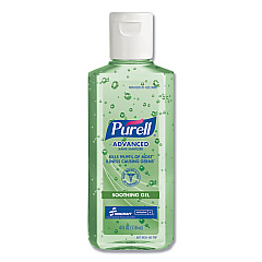 AbilityOne 8520015223886, PURELL Gel Hand Sanitizer with Aloe, 4 oz Bottle, 24/Carton