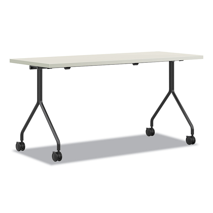 HON Between Nested Multipurpose Tables, 48 x 24, Silver Mesh/Loft (PT2448NSB9LT)
