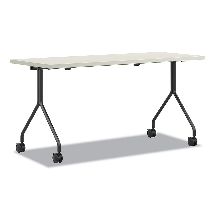 HON Between Nested Multipurpose Tables, 72 x 24, Silver Mesh/Loft (PT2472NSB9LT)