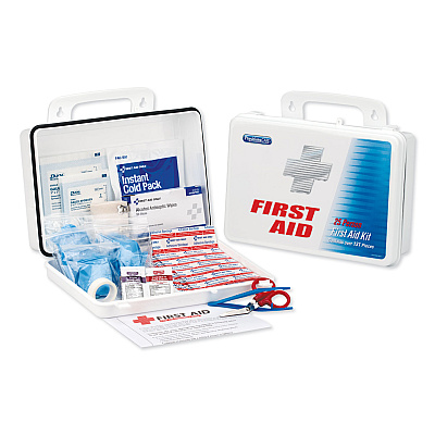 PhysiciansCare by First Aid Only Office First Aid Kit, for Up to 25 People, 131 Pieces, Plastic Case (60002)