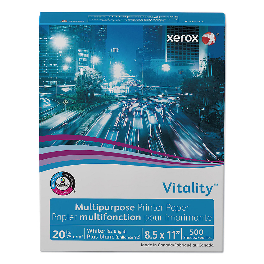 Xerox 3R02047RM Vitality Multipurpose Printer Paper