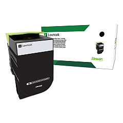 Lexmark 80C0H10 Black Toner Cartridge