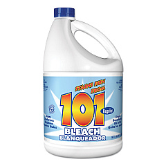 101 Regular Cleaning Low Strength Bleach, 1 gal Bottle, 6/Carton (11006755042)