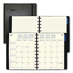 Filofax Soft Touch 17-Month Planner, 10.88 x 8.5, Black Cover, 17-Month (Aug to Dec): 2022 to 2023 (C1811001)