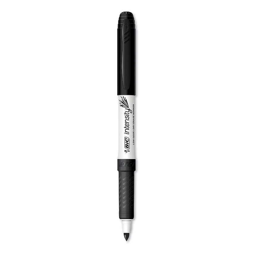 BIC Intensity Low Odor Fine Point Dry Erase Marker Xtra Value Pack, Fine Bullet Tip, Black, 175/Carton (GDE175BK)