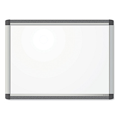 U Brands PINIT Magnetic Dry Erase Board, 24 x 18, White (2804U0001)