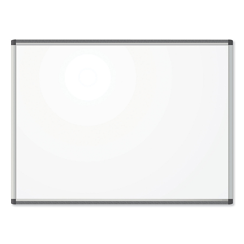 U Brands PINIT Magnetic Dry Erase Board, 48 x 36, White (2807U0001)