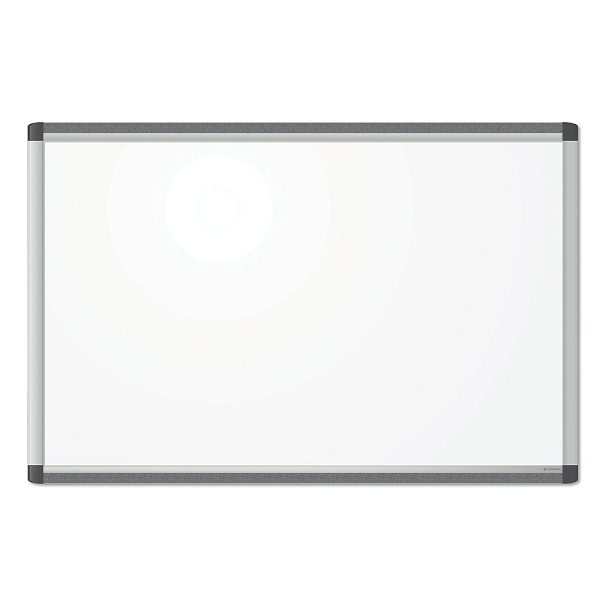U Brands PINIT Magnetic Dry Erase Board, 36 x 24, White (2805U0001)