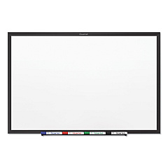Quartet Classic Series Nano-Clean Dry Erase Board, 48 x 36, Black Aluminum Frame (SM534B)