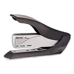 AbilityOne 7520015668656 SKILCRAFT Heavy-Duty Spring-Powered Desktop Stapler, 65-Sheet Capacity, Black/Silver