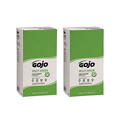 GOJO MULTI GREEN Hand Cleaner Refill, Citrus Scent, 5,000 mL, 2/Carton (7565)
