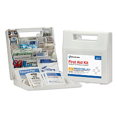 First Aid Only ANSI Class A+ First Aid Kit for 50 People, 183 Pieces, Plastic Case (90639)