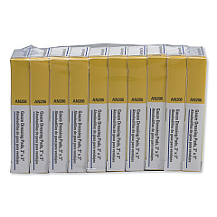 First Aid Only Refill Gauze Pads for Ansi-Compliant First Aid Kits/Cabinets, Sterile, 3 x 3, 40/Pack (AN20610)