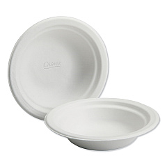 AbilityOne 7350013322111, SKILCRAFT Disposable Paper Bowls, 6" dia, Natural, 1,000/Box