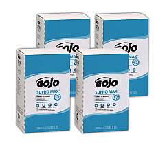 GOJO SUPRO MAX Hand Cleaner, Unscented, 2,000 mL Pouch (727204CT)