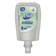 Dial Professional Antibacterial Foaming Hand Sanitizer Refill for FIT Touch Free Dispenser, 1 L Bottle, Fragrance-Free (16694EA)