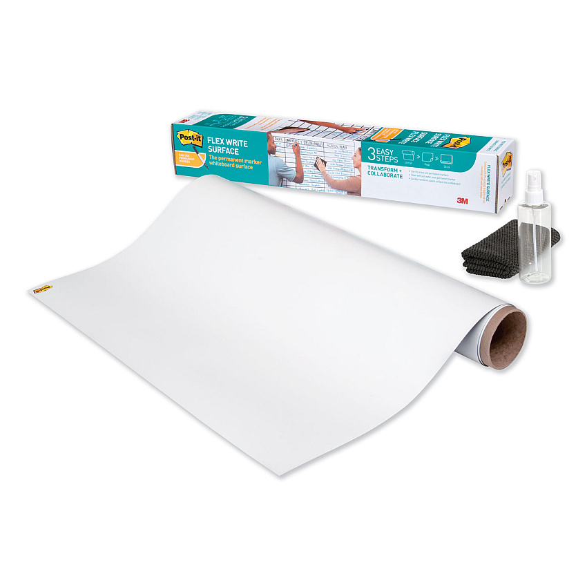 Post-it Flex Write Surface, 36" x 24", White (FWS3X2)
