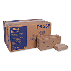 Tork Advanced Soft Minifold Dispenser Napkins, 1-Ply,13" x 12", Natural, 6000/Carton (D826E)