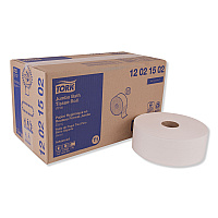 Tork Advanced Jumbo Bath Tissue, Septic Safe, 2-Ply, White, 1600 ft/Roll, 6 Rolls/Carton (12021502)