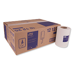 Tork Advanced Soft Mini Centerfeed Hand Towel, 2-Ply, 8.3 x 11.8, 266/Roll, 12 Rolls/Carton (121225)