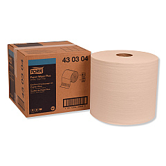 Tork Paper Wiper Plus, 11.1 x 12, White, 800/Roll (430304)