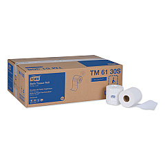 Tork Advanced Bath Tissue, Septic Safe, 2-Ply, White, 4" x 3.75", 500 Sheets/Roll, 48 Rolls/Carton (TM6130S)