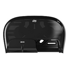 Tork High Capacity Bath Tissue Roll Dispenser for OptiCore, 16.62 x 5.25 x 9.93,Black (565528)