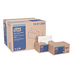 Tork Multipurpose Paper Wiper, 2-Ply, 9 x 10.25, White, 110/Box, 18 Boxes/Carton (192125A)