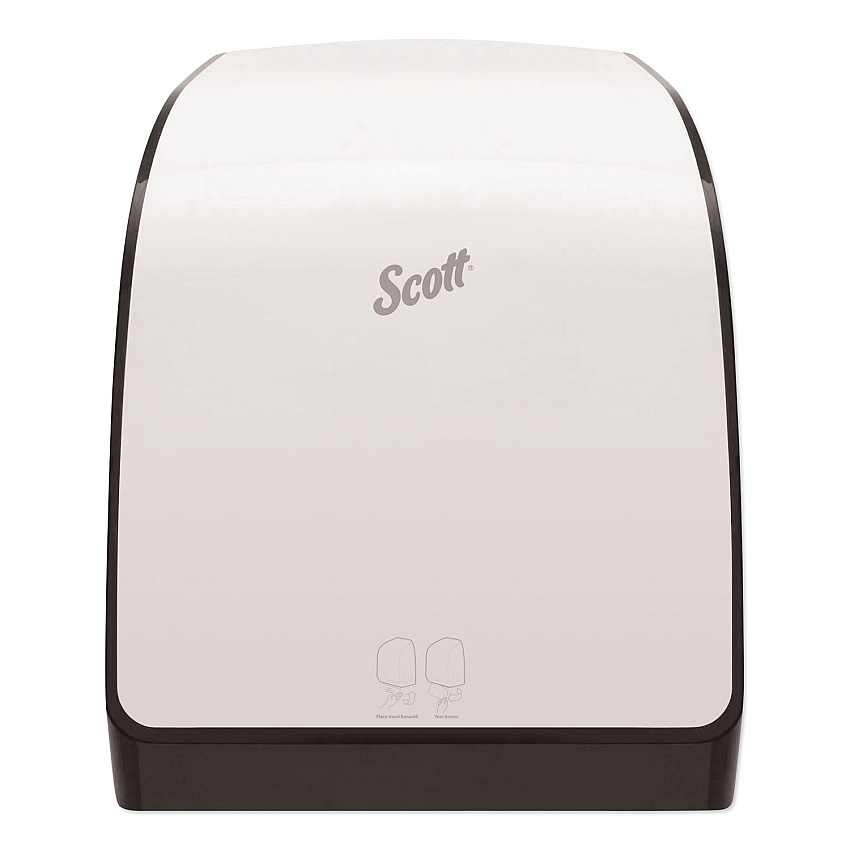 Pro Electronic Hard Roll Towel Dispenser, 12.66 X 9.18 X 16.44, White